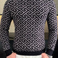 Autumn Winter Velvet Knitted Sweater Men's Long Sleeve Round Necked Sweater Slim Fit Casual Business Knitwear Tops Men Clothing