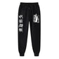 2025 Men's and women's sports pants Japanese anime Jujustu Kaisen printed jogging pants casual pants fitness exercise pants