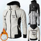 New Fashion Men's  Winter Custom Your Logo  Jacket Hoodies Long Sleeve Outdoor Sportswear Male Hoodie Jacket