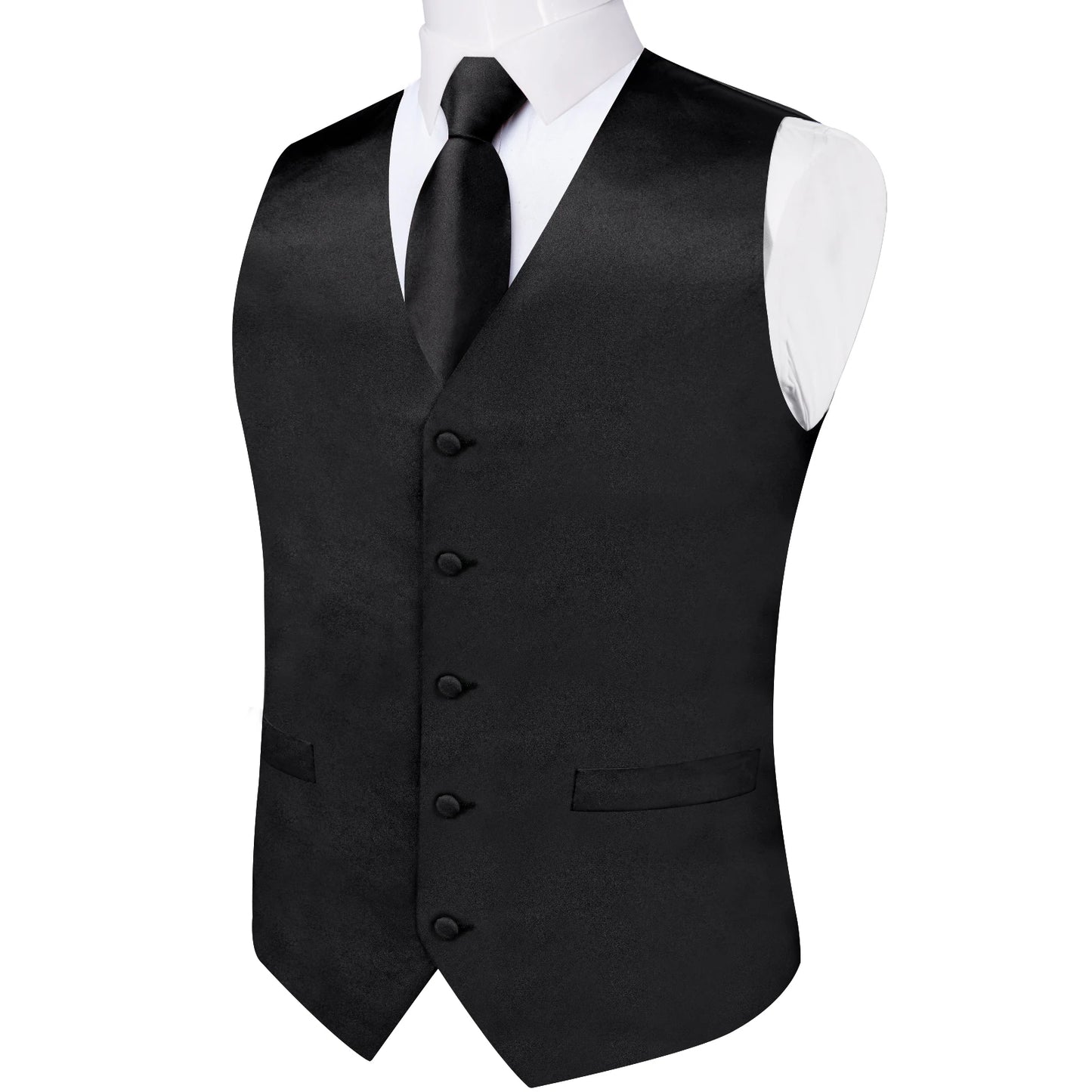 Wedding Party Green Men's Vest Shirt Accessories Fashion chaleco hombre for Man Four Seasons Wear Wholesale Necktie Handkerchief