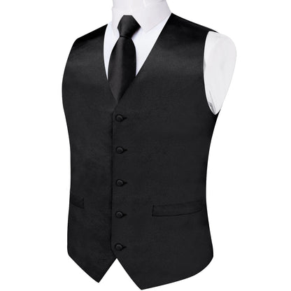 Wedding Party Green Men's Vest Shirt Accessories Fashion chaleco hombre for Man Four Seasons Wear Wholesale Necktie Handkerchief