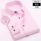 Men's Long Sleeved Shirt Spring and AutumnWhite Casual High Cotton Anti Wrinkle Professional Dress Shirt Men's Diamond Button