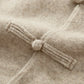 Autumn and winter new 100% merino wool men's cardigan retro Tang suit casual cashmere sweater knitted padded jacket