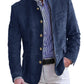 Autumn Winter Men's Casual Blazer Fashion Single-Breasted Snowflake Fleece Jacket Solid Color Daily Work Business Party Coats