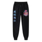 2025 Men's and women's sports pants Japanese anime Jujustu Kaisen printed jogging pants casual pants fitness exercise pants