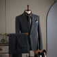 2025 Fashion Suit Set For Men Wedding Party Groomsman Elegant Slim Fit Blazer Pants Formal Banquet Business Outfits Two Pieces