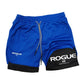 Rogue Gyms Men's Sports Shorts Four Seasons Sportswear 2-in-1 Double Layer Tight Shorts Sports Shorts