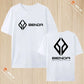 Harajuku Benda Motorcycle printed T-shirt 100%Cotton top Unisex shirt short sleeve O-neck Loose Street Fashion