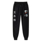 2025 Men's and women's sports pants Japanese anime Jujustu Kaisen printed jogging pants casual pants fitness exercise pants