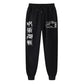 2025 Men's and women's sports pants Japanese anime Jujustu Kaisen printed jogging pants casual pants fitness exercise pants