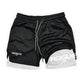 Rogue Gyms Men's Sports Shorts Four Seasons Sportswear 2-in-1 Double Layer Tight Shorts Sports Shorts