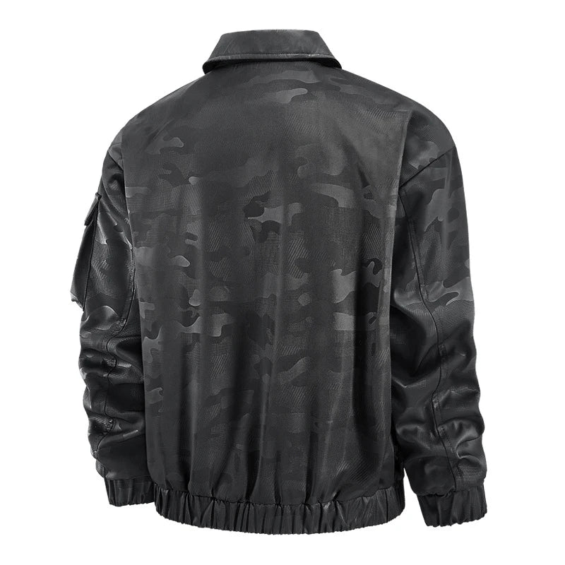 Autumn Men's Bomber Jackets Fashion Men Stretwear Windbreaker Pilot Coats Men Sports Baseball Uniform Jacket Clothing Large Size