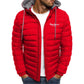 2024 Autumn And Winter Male Loose Overcoat Clothing Outdoor Casual Sportswear Fashion Streetwear Style Hooded Warm Zipper Jacket