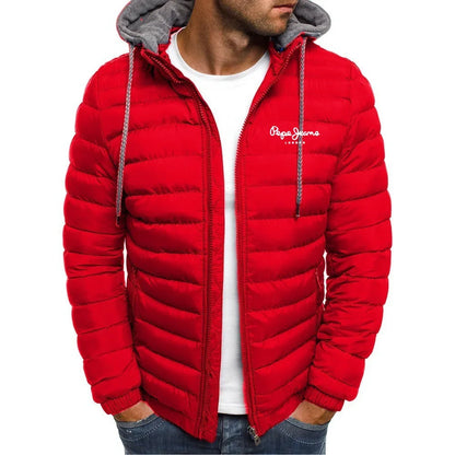2024 Autumn And Winter Male Loose Overcoat Clothing Outdoor Casual Sportswear Fashion Streetwear Style Hooded Warm Zipper Jacket