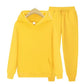 2026 men's autumn and winter casual two-piece hooded sweatshirt and pocket pants regular fit outdoor sports set