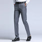Suit Pants Men Straight Business Office Black Wine Red Plus Size 42 44 45 Slim Fit Spring Autumn Work Male Formal Trousers