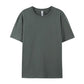 2025 Plus Size S-6xl 180gsm 100% Cotton Short Sleeve T Shirt Men And Women Tops Tee Customize Printing Of Your Images Text Logo