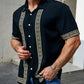 Men's Shirt Ethnic pattern design 3D Printed Christ Summer Short Sleeve Daily Street Tops Button Summer Men's Clothes