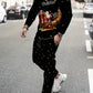 Christmas Clothing Set Spring Autumn Men Women Fashion 3D Printing Fashion Casual Sportswear Sweatshirt Jogging Pants 2Pcs Sets