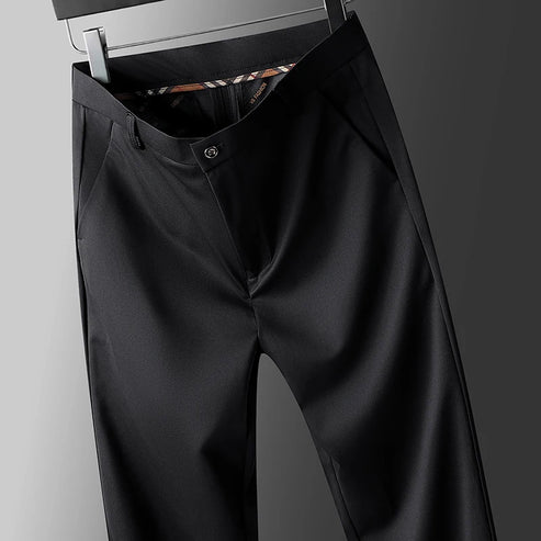Four-Way Stretch Business Casual Pants for Men, Spring/Autumn Dress Pants, Men's Trousers, Formal Pants, Casual Elastic Dress Pa