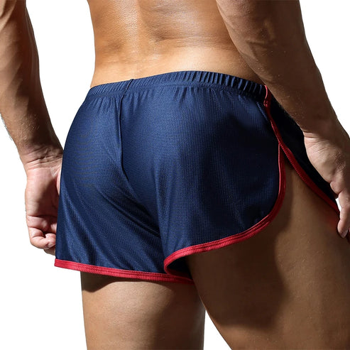 TAUWELL Men's Low-Rise Casual Trunks Slits Shorts Comfortable Breathable Underwear for Active Lifestyle
