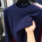 Luxury pony embroidery designer brand sweater men's new fashion unique jacquard comfort Paul casual knitted round neck pullover