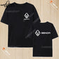 Harajuku Benda Motorcycle printed T-shirt 100%Cotton top Unisex shirt short sleeve O-neck Loose Street Fashion