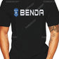 Harajuku Benda Motorcycle printed T-shirt 100%Cotton top Unisex shirt short sleeve O-neck Loose Street Fashion