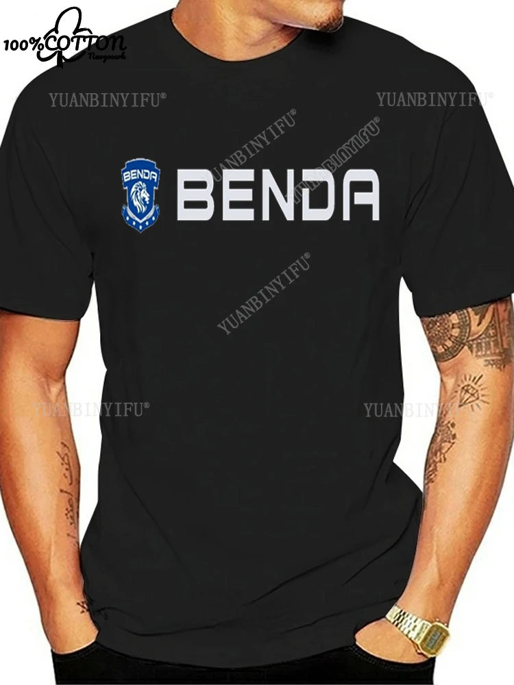 Harajuku Benda Motorcycle printed T-shirt 100%Cotton top Unisex shirt short sleeve O-neck Loose Street Fashion