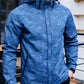 2025 Men's Casual Waterproof Windbreaker Jacket Full Zip Up Hooded Shell Outdoor Hiking Coat For Autumn Plus Size