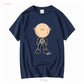 Vintage Made In USA 20471120 Hyoma Design T shirt vintage Washed Unisex Comfortable homme Top For Everyday Wear Versatile
