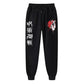 2025 Men's and women's sports pants Japanese anime Jujustu Kaisen printed jogging pants casual pants fitness exercise pants
