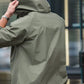 Mountain Functional Spring Lightweight Windbreaker Japanese Retro Loose Thin Hooded Jacket Men Deck Workwear Half Zip Pullover