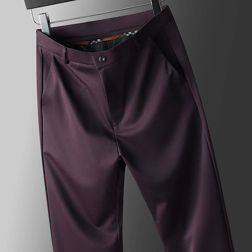 Four-Way Stretch Business Casual Pants for Men, Spring/Autumn Dress Pants, Men's Trousers, Formal Pants, Casual Elastic Dress Pa