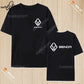 Harajuku Benda Motorcycle printed T-shirt 100%Cotton top Unisex shirt short sleeve O-neck Loose Street Fashion