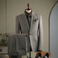 2025 Fashion Suit Set For Men Wedding Party Groomsman Elegant Slim Fit Blazer Pants Formal Banquet Business Outfits Two Pieces