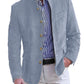 Autumn Winter Men's Casual Blazer Fashion Single-Breasted Snowflake Fleece Jacket Solid Color Daily Work Business Party Coats