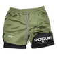 Rogue Gyms Men's Sports Shorts Four Seasons Sportswear 2-in-1 Double Layer Tight Shorts Sports Shorts