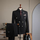 2025 Fashion Suit Set For Men Wedding Party Groomsman Elegant Slim Fit Blazer Pants Formal Banquet Business Outfits Two Pieces
