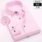 Men's Long Sleeved Shirt Spring and AutumnWhite Casual High Cotton Anti Wrinkle Professional Dress Shirt Men's Diamond Button
