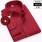 Men's Long Sleeved Shirt Spring and AutumnWhite Casual High Cotton Anti Wrinkle Professional Dress Shirt Men's Diamond Button