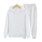 2026 men's autumn and winter casual two-piece hooded sweatshirt and pocket pants regular fit outdoor sports set