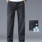 Lyocell Business Jeans Men's Spring Thin Casual Straight Fashion Loose Brand Pants Comfortable Male Denim Trousers Versatile