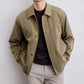 Men's Administrative Collar Jacket Pure Color Outerwear Spring Autumn New Style Fashion Brand High-End Sensation Long Sleeve