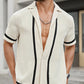 Men's Shirt Ethnic pattern design 3D Printed Christ Summer Short Sleeve Daily Street Tops Button Summer Men's Clothes