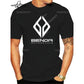 Harajuku Benda Motorcycle printed T-shirt 100%Cotton top Unisex shirt short sleeve O-neck Loose Street Fashion