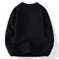 Winter Men's Warm Fleece Sweater O-Neck Embroidered Casual Knitted Inner Lap Pullovers Thick Thermal Printed Sweater
