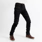 Casual Denim Jeans Men Motorcycle Pants with Protective Gear Slim Jeans Mens Cycling Pant Spring Autumn Blue Black Trousers New