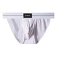 Simple modal men's underwear sports low waist, breathable U convex high fork briefs OR6109