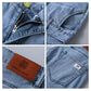 Lyocell Business Jeans Men's Spring Thin Casual Straight Fashion Loose Brand Pants Comfortable Male Denim Trousers Versatile